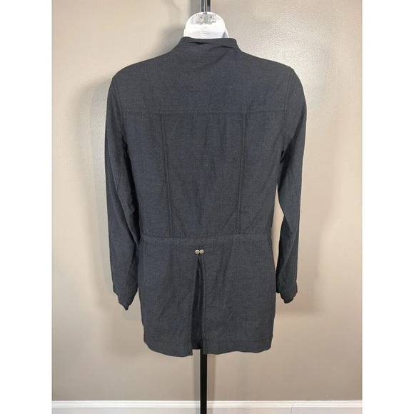 Cabi Women’s Jacket Cotton Lightweight Charcoal Gray X Small - Picture 7 of 12
